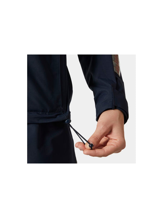 Kurtka wodoodporna damska HELLY HANSEN W QUAYSIDE JACKET granatowa - Adventure Sports
