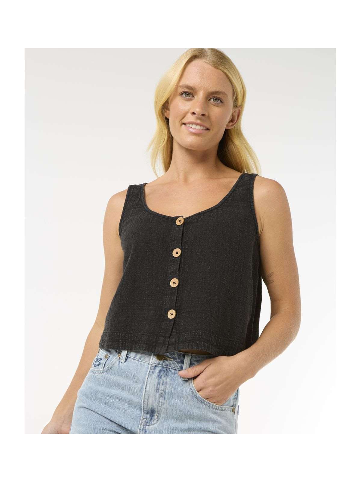 Koszulka damska RIP CURL Classic Surf Tank Ii czarna