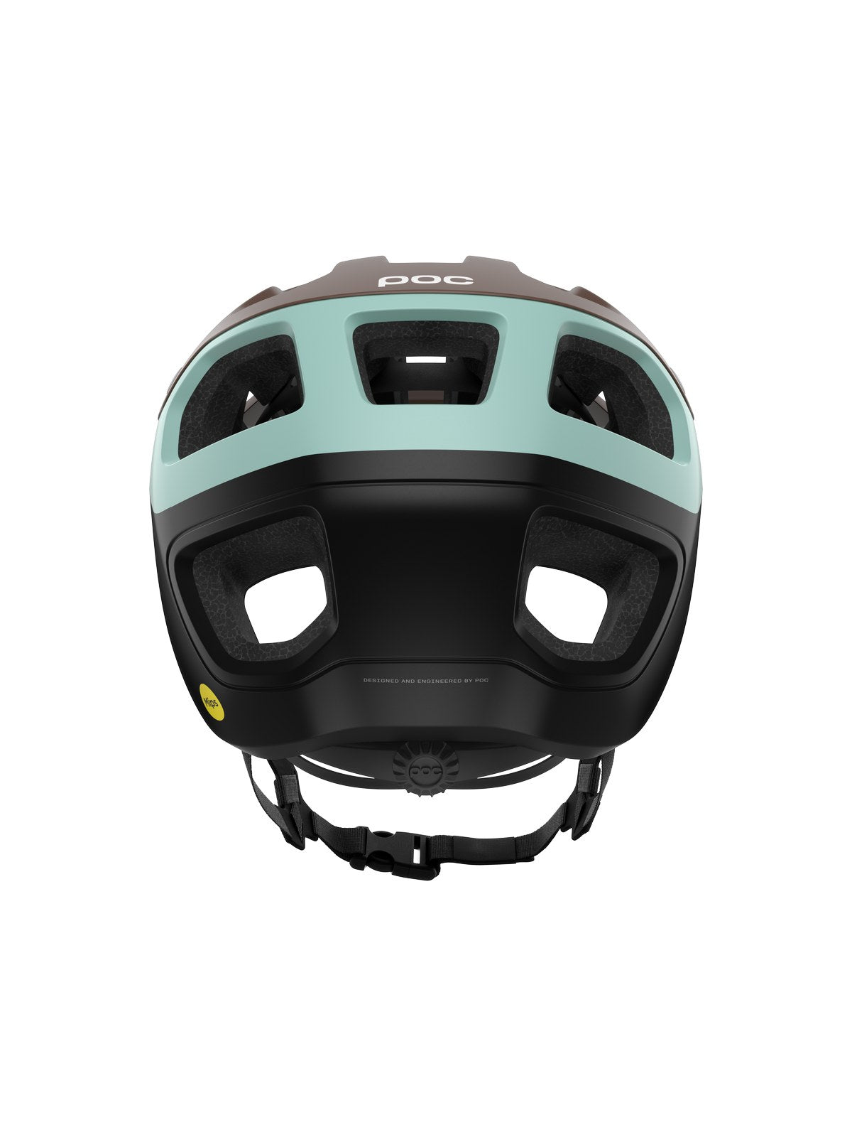Kask rowerowy POC Cularis Pure brązowy zielony