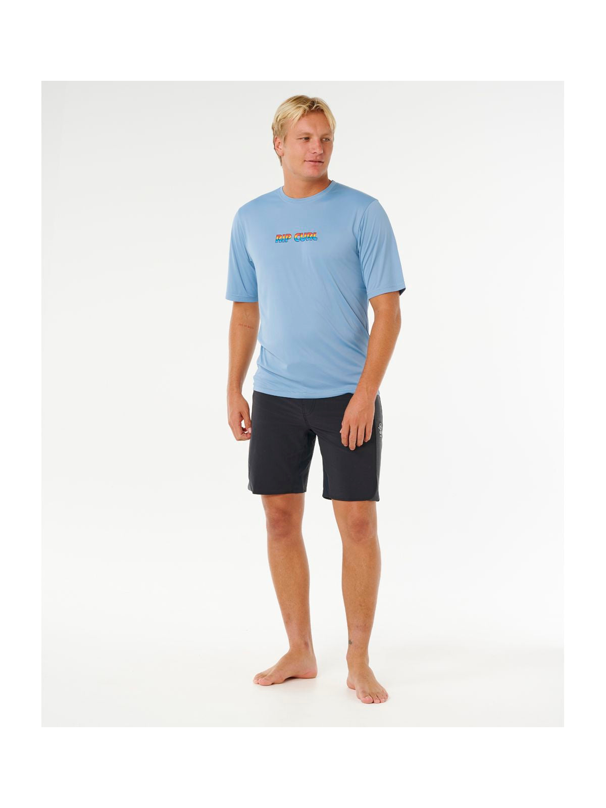 Lycra męska RIP CURL Icons Of Surflite Upf S/S niebieska