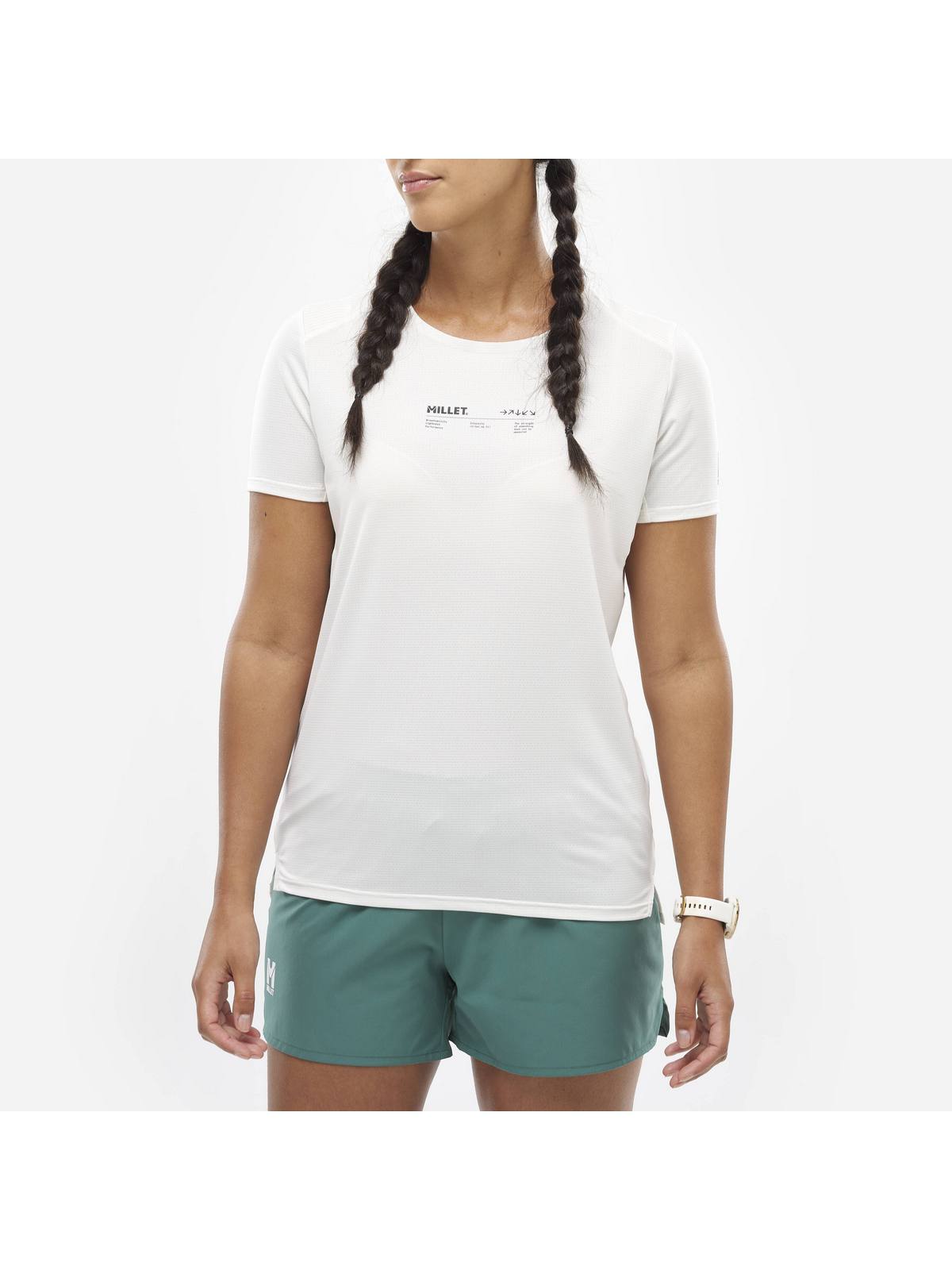 Koszulka MILLET INTENSE TS SS W beżowy - Adventure Sports