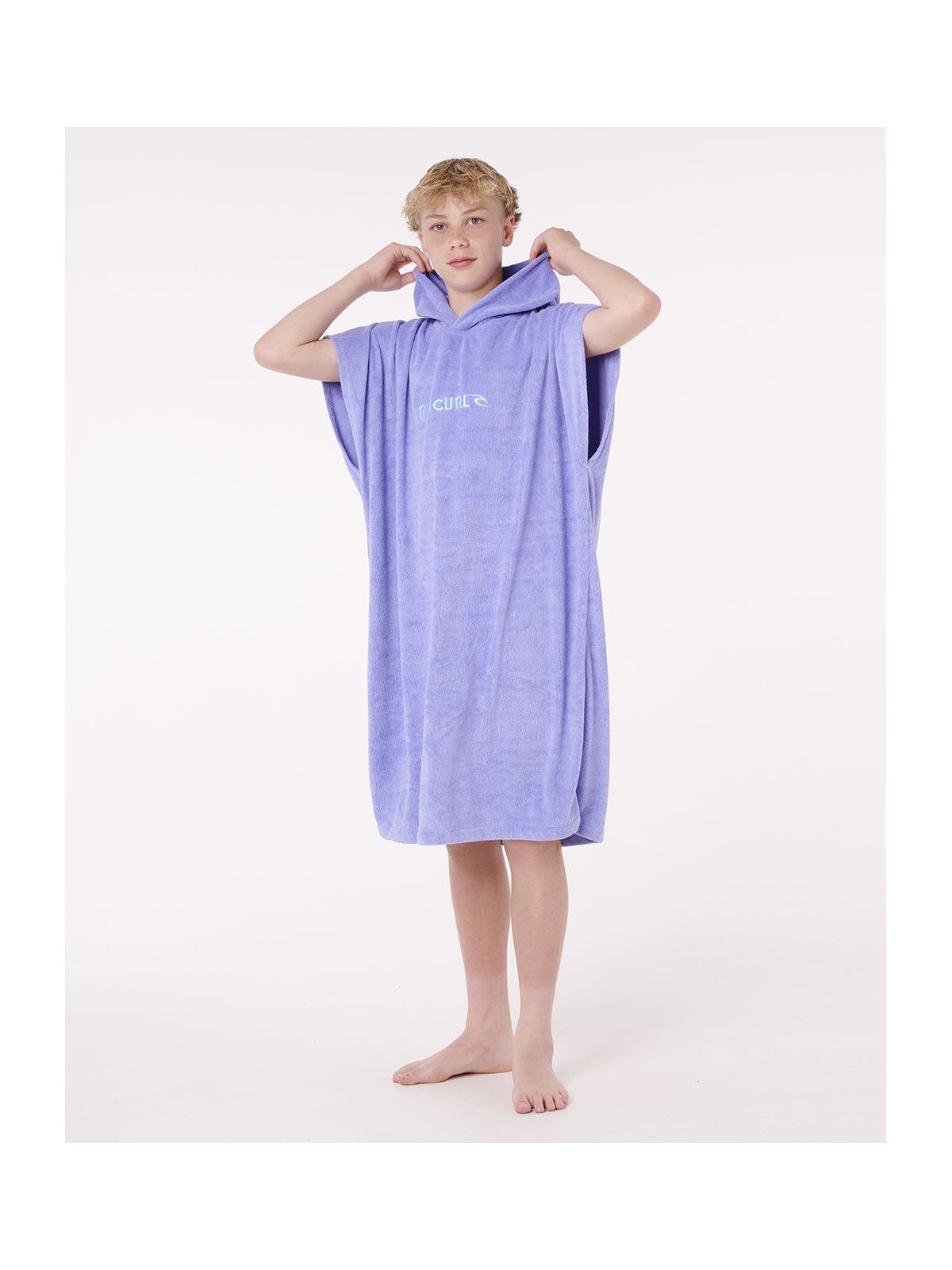 Ponczo chłopięce RIP CURL Brand Hooded Towel - Boy niebieskie