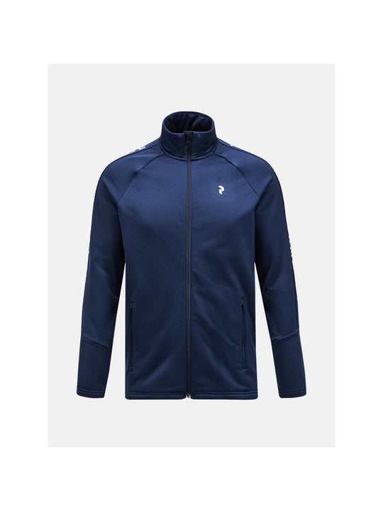 Bluza PEAK PERFORMANCE Rider Zip Jacket Men niebieski - Adventure Sports

