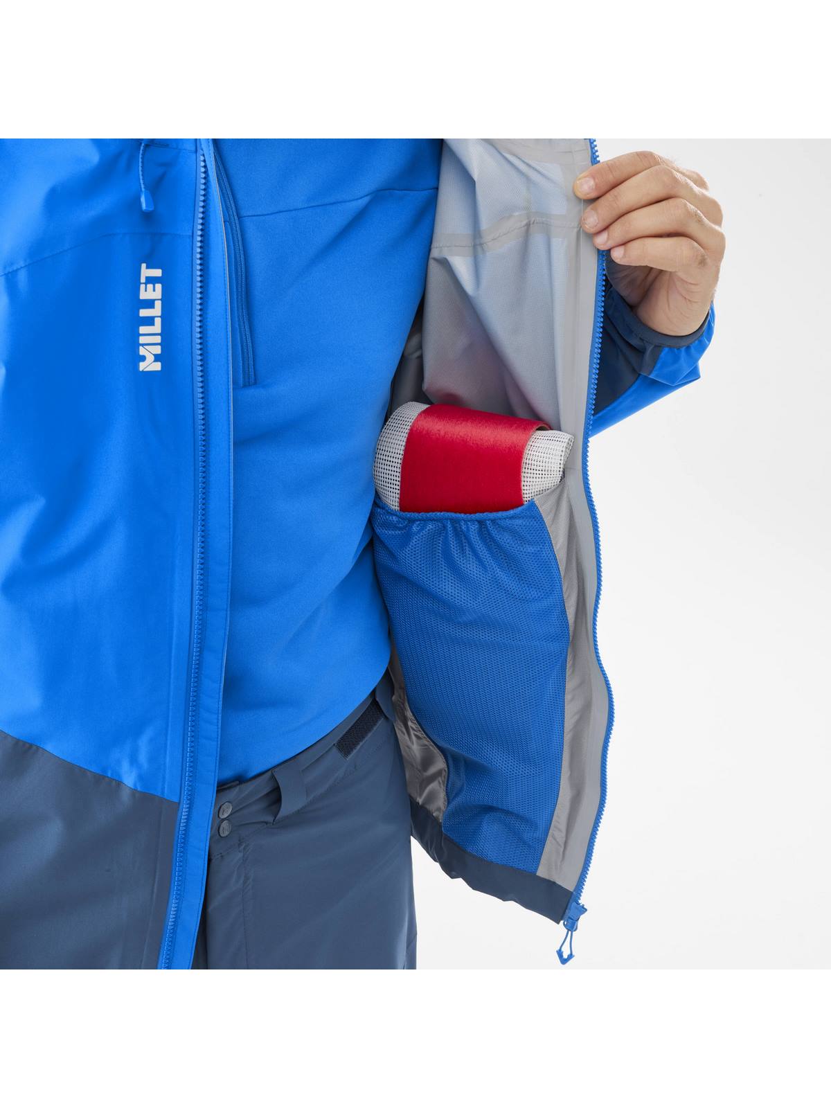 Kurtka narciarska męska MILLET M Rutor Light 2.5L Jkt granatowy - Adventure Sports