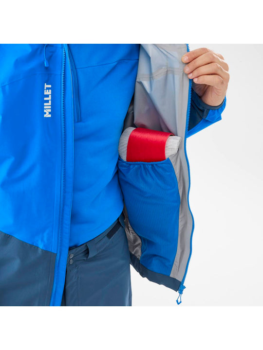 Kurtka narciarska męska MILLET M Rutor Light 2.5L Jkt granatowy - Adventure Sports
