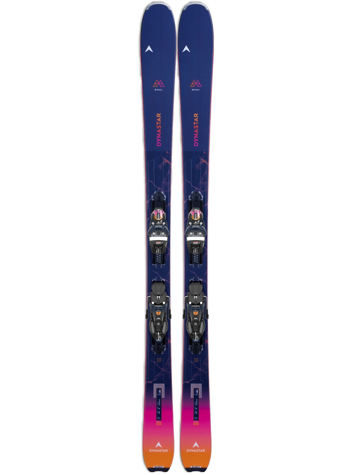 Narty Dynastar M-Cross 88 + wiązania LOOK SPX 12 Konect GW B90 Blu Sunst