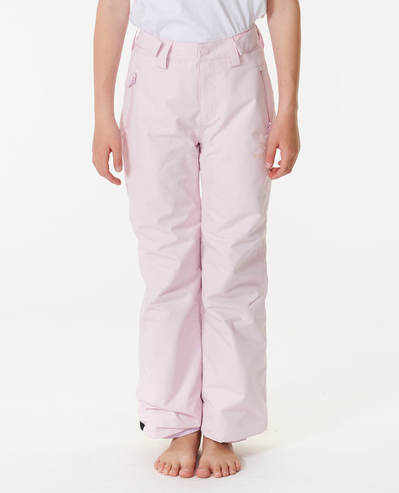Spodnie narciarskie RIP CURL Olly Snow Pant 10K-Kids bordowy - Adventure Sports
