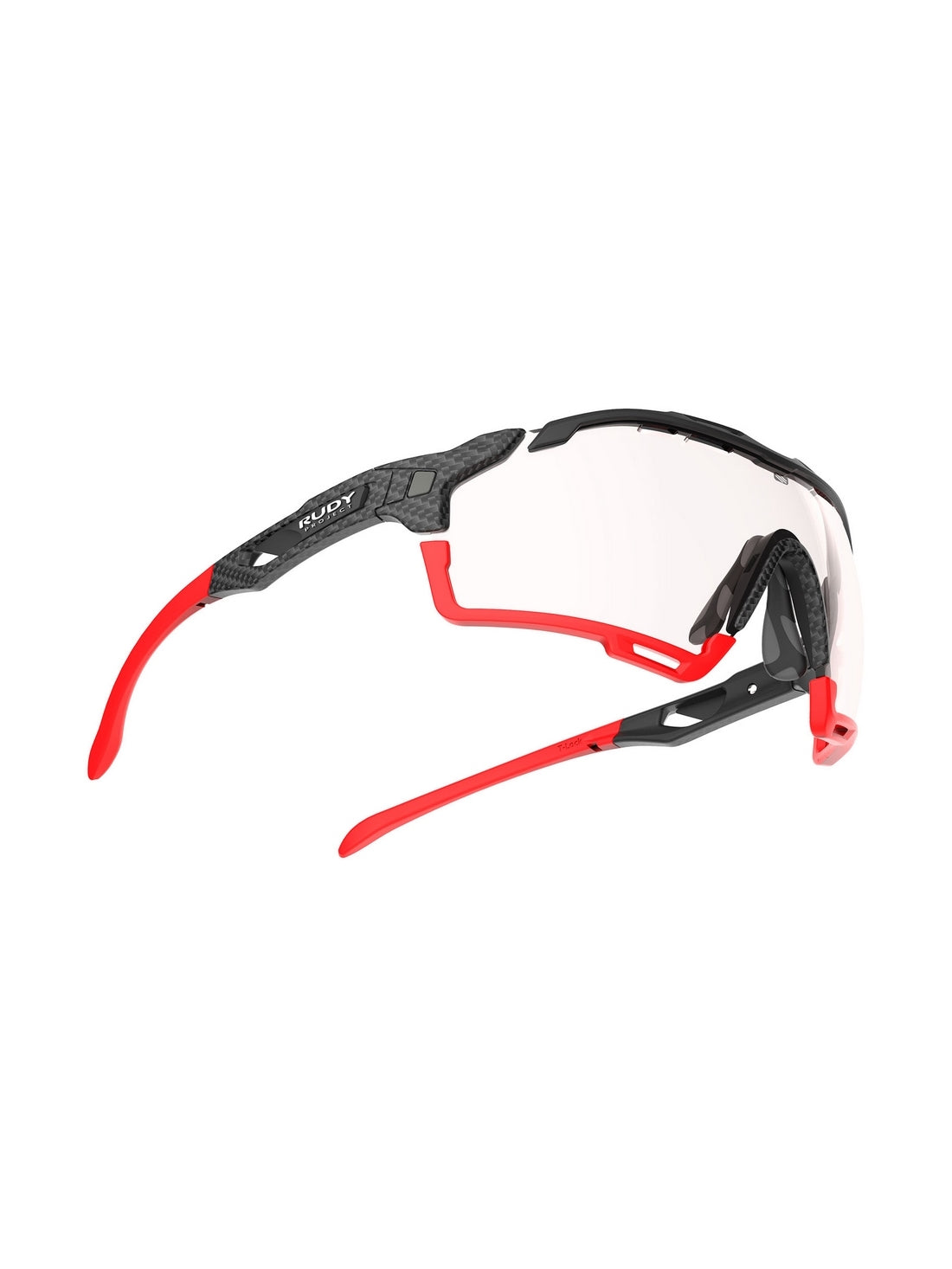 Okulary rowerowe RUDY PROJECT CUTLINE - czerwony/czarny | ImpactX 2 Red fotochrom Cat 1-3 - ONE SIZE - Adventure Sports