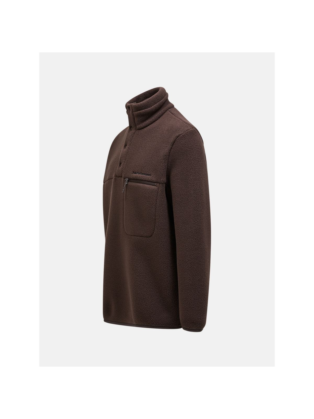 Polar Peak Performance M Fleece Snap T szary - Bluza - Adventure Sports