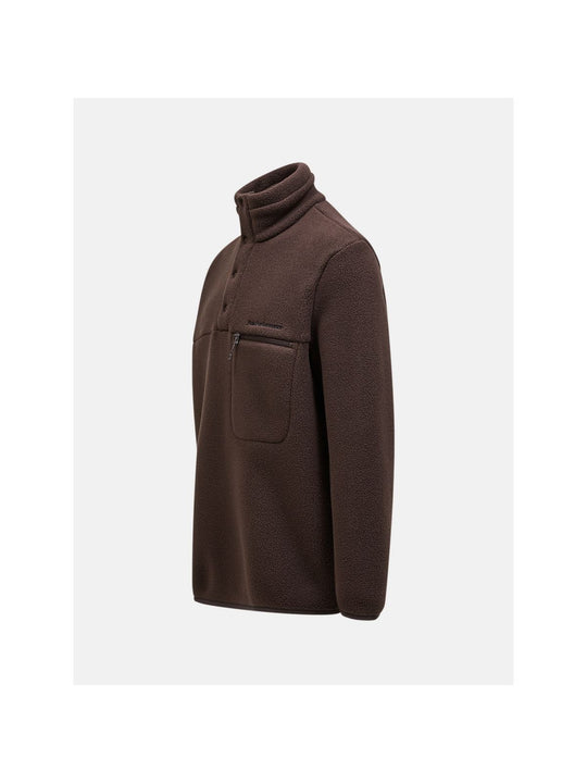 Polar Peak Performance M Fleece Snap T szary - Bluza - Adventure Sports
