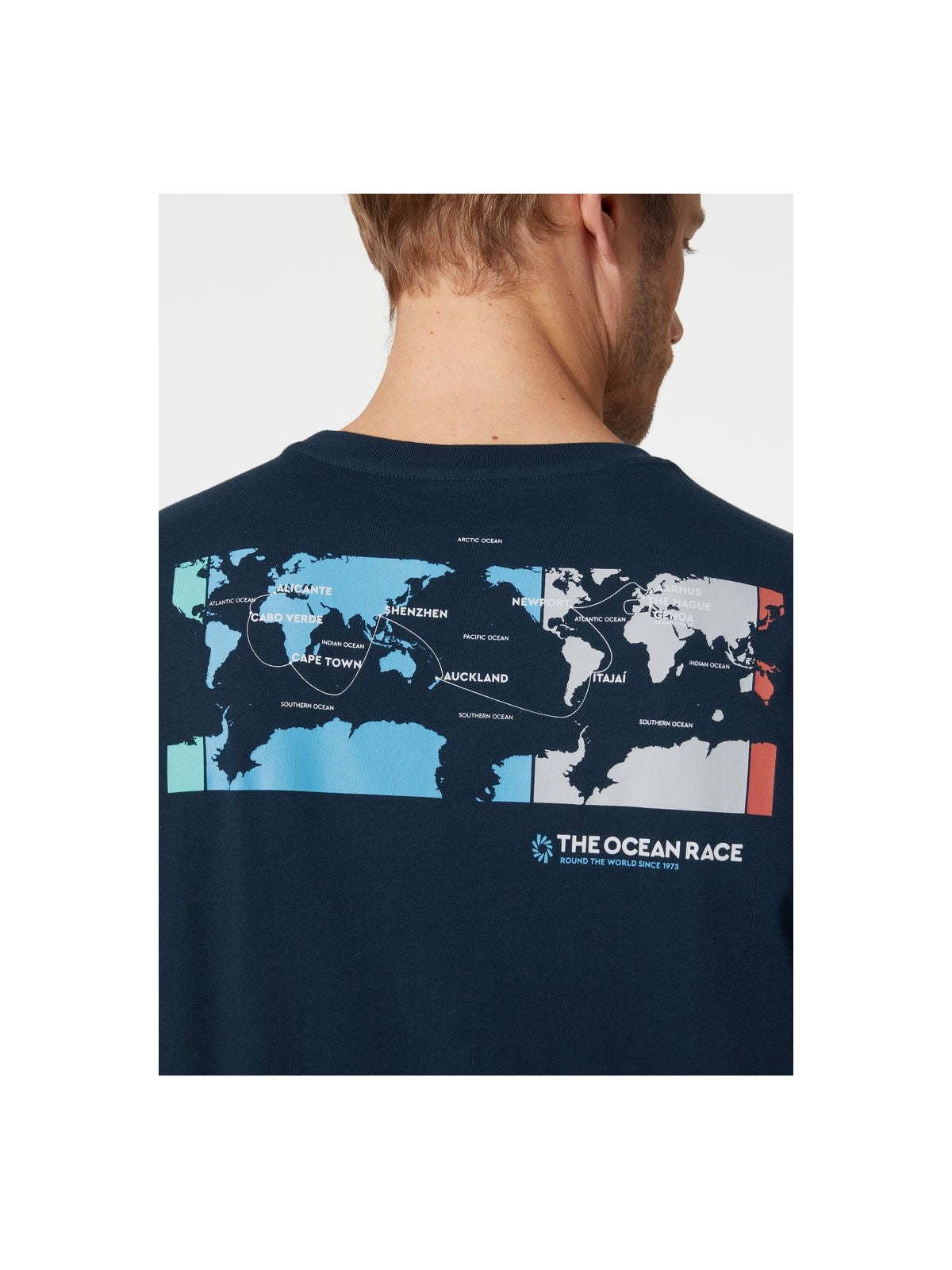 Koszulka męska Męska HELLY HANSEN The Ocean Race T-Shirt granatowa
