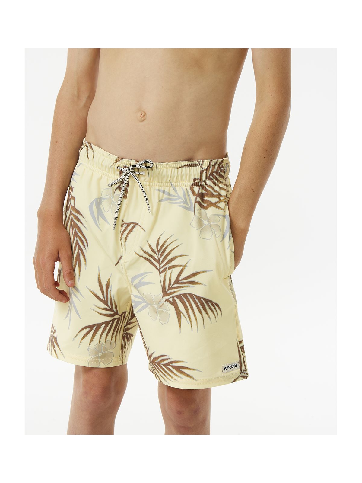 Boardshorty RIP CURL Surf Revival Floral Volley Boy żółty - Adventure Sports
