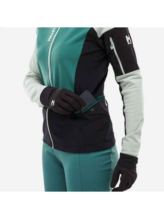 Kurtka narciarska MILLET PIERRAMENT HOODIE zielona
