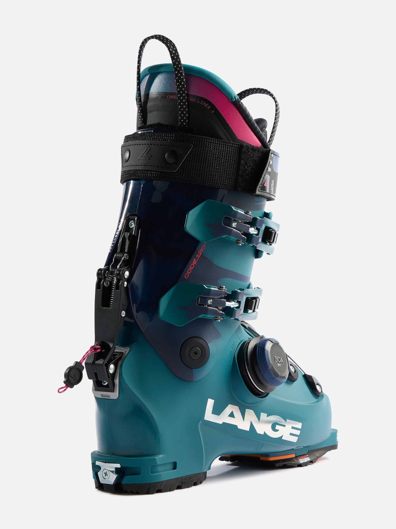 Buty narciarskie LANGE Code 120 BOA LV GW green