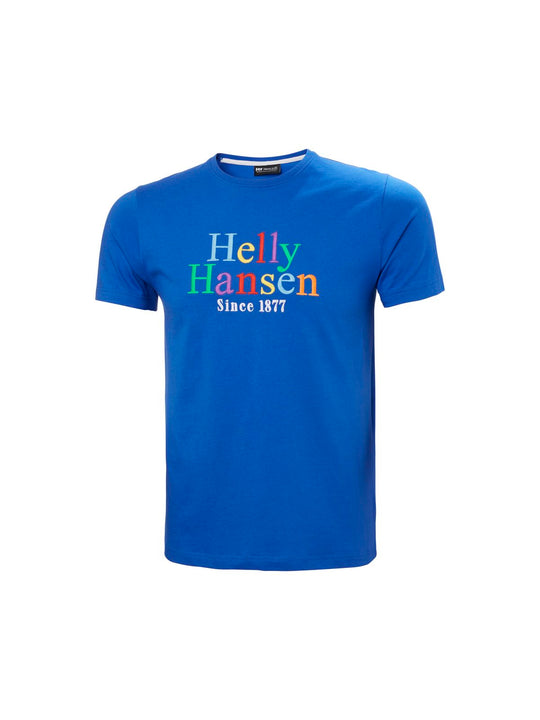 Koszulka HELLY HANSEN Core Graphic T niebieski - Adventure Sports
