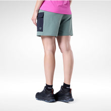 Szorty damskie ROSSIGNOL W Hiking Cargo Short 5' zielone
