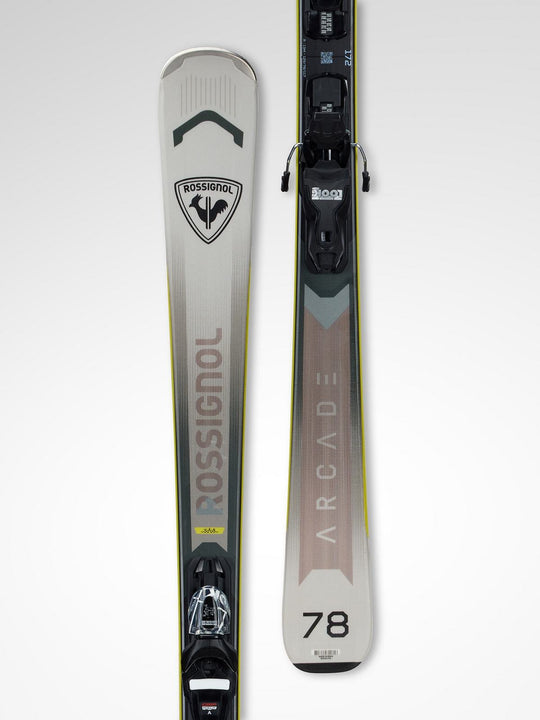 Narty ROSSIGNOL Arcade 78 + wiązania LOOK Xpress 10 GW B83 Black
