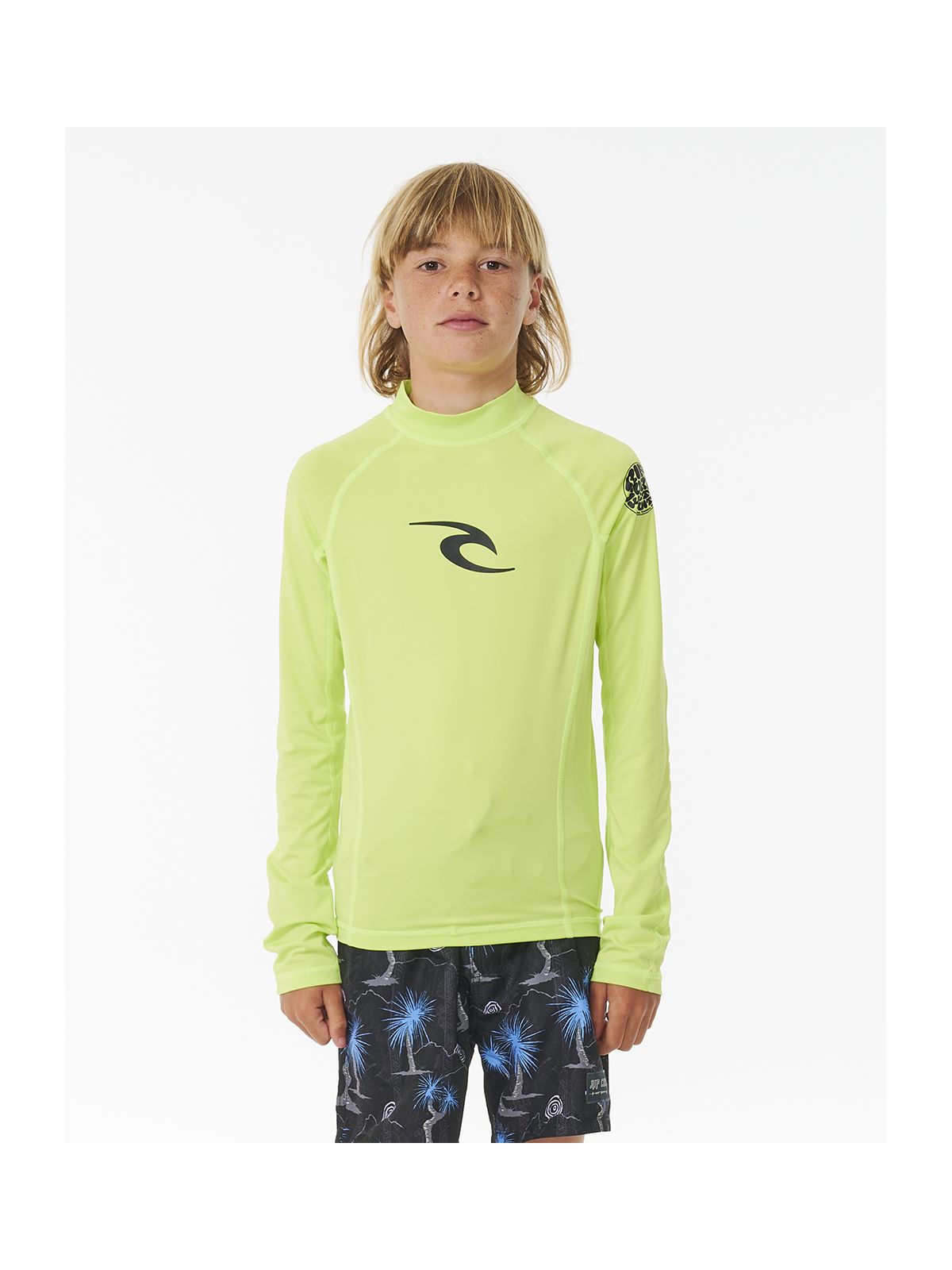 Lycra RIP CURL Brand Wave Upf L/S Boy żółty - Adventure Sports
