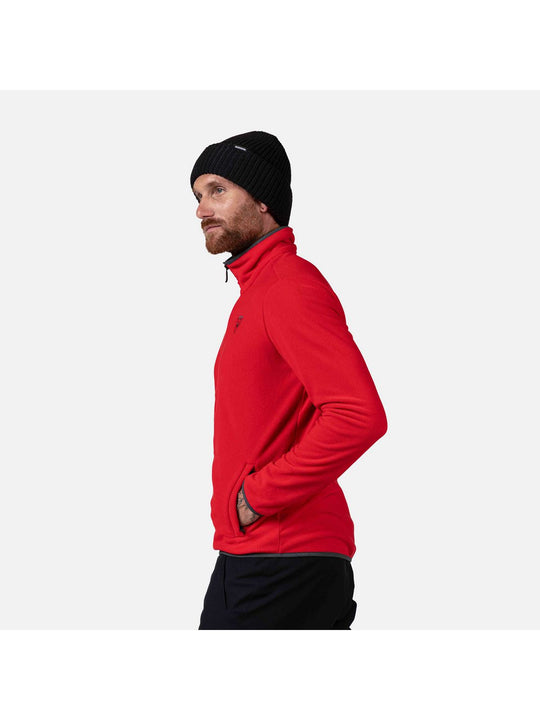 Bluza męska ROSSIGNOL Strawpile Fleece Fz czerwona
