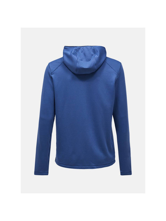 Bluza męska PEAK PERFORMANCE Trail Polartec Power Grid Zip Hood niebieska
