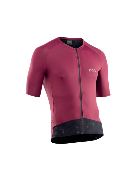 Koszulka rowerowa NORTHWAVE ESSENCE Jersey - fioletowy - Adventure Sports
