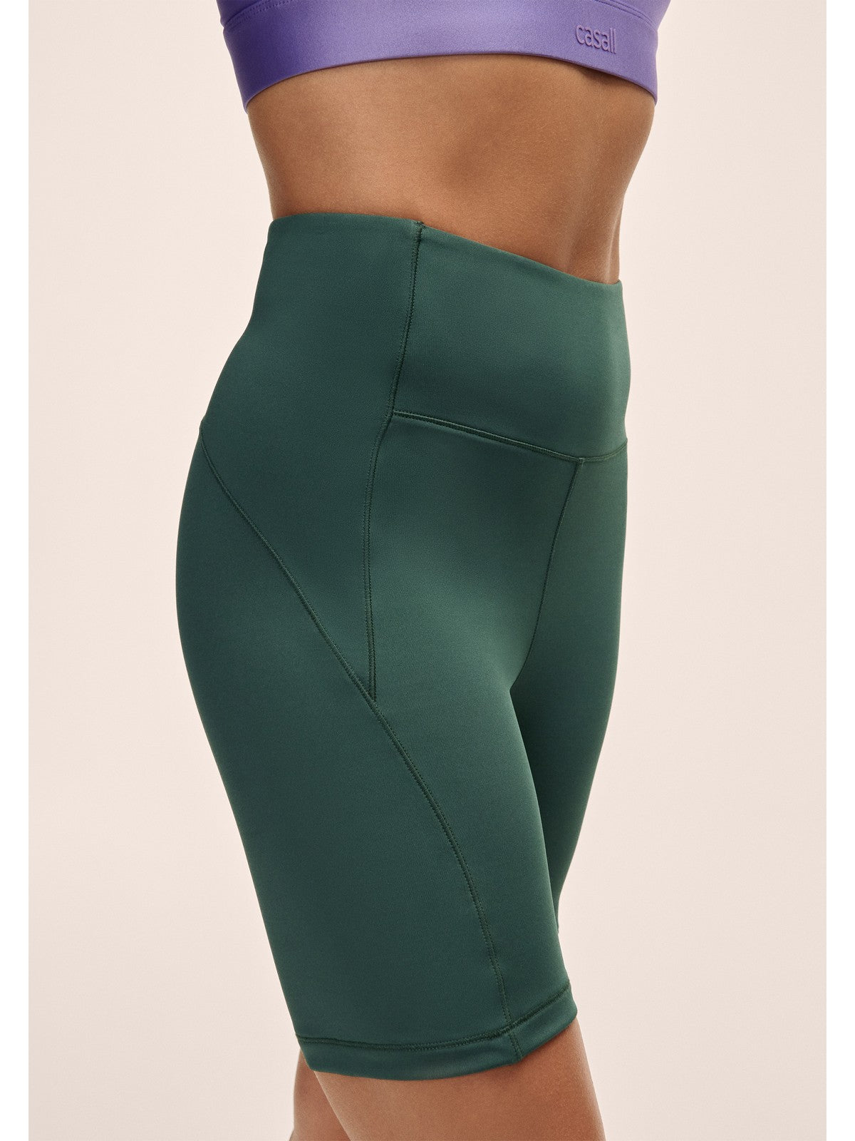 Legginsy damskie Casall High Waist Bike Shorts - Adventure Sports
