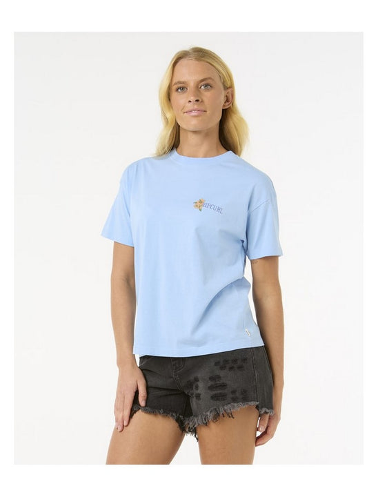 Koszulka RIP CURL La Joya Relaxed Tee niebieski
