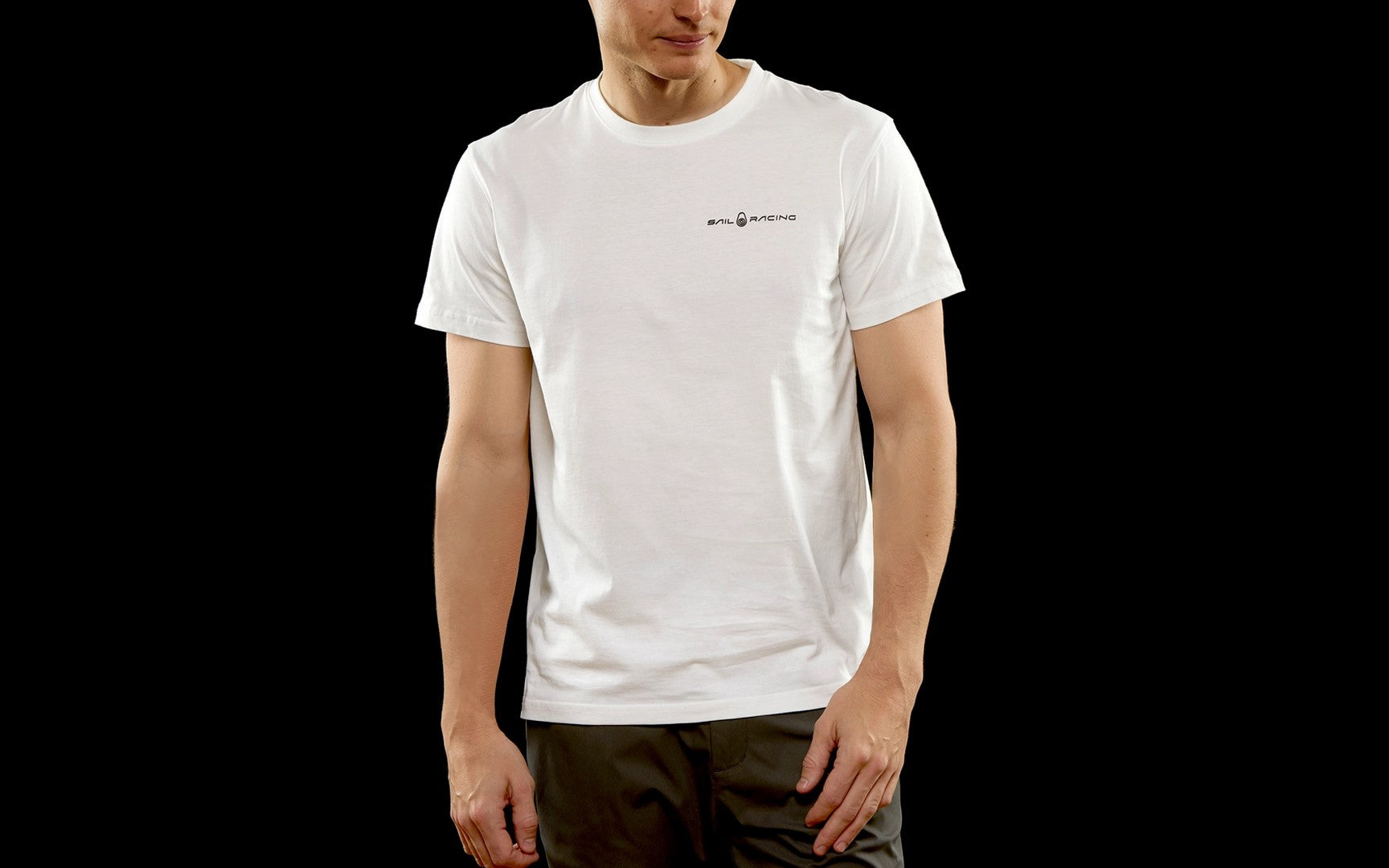 Koszulka męska Sail Racing BOWMAN LOGO TEE biała