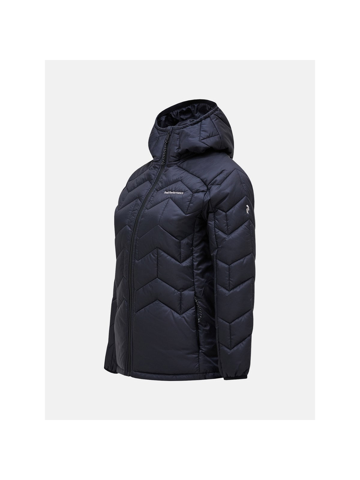 Kurtka zimowa damska Peak Performance W Elevate Liner Hood czarny