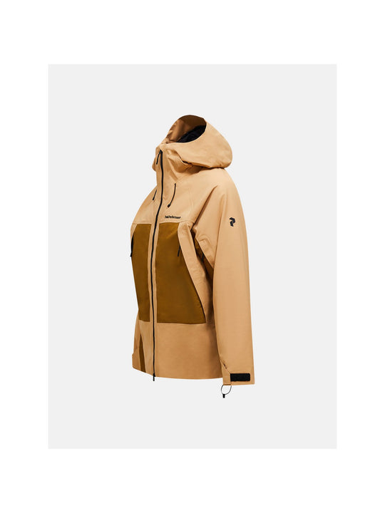Kurtka PEAK PERFORMANCE M Edge Insulated Jacket brązowy
