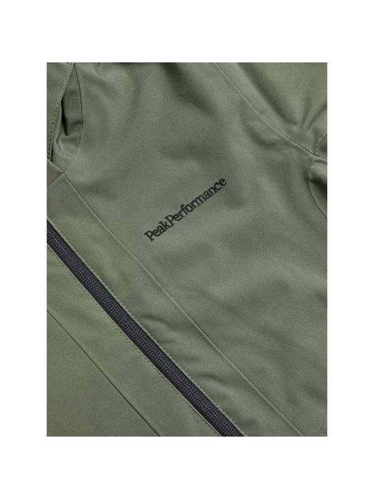 Kurtka narciarska Peak Performance Jr Maroon Jacket zielona - Adventure Sports
