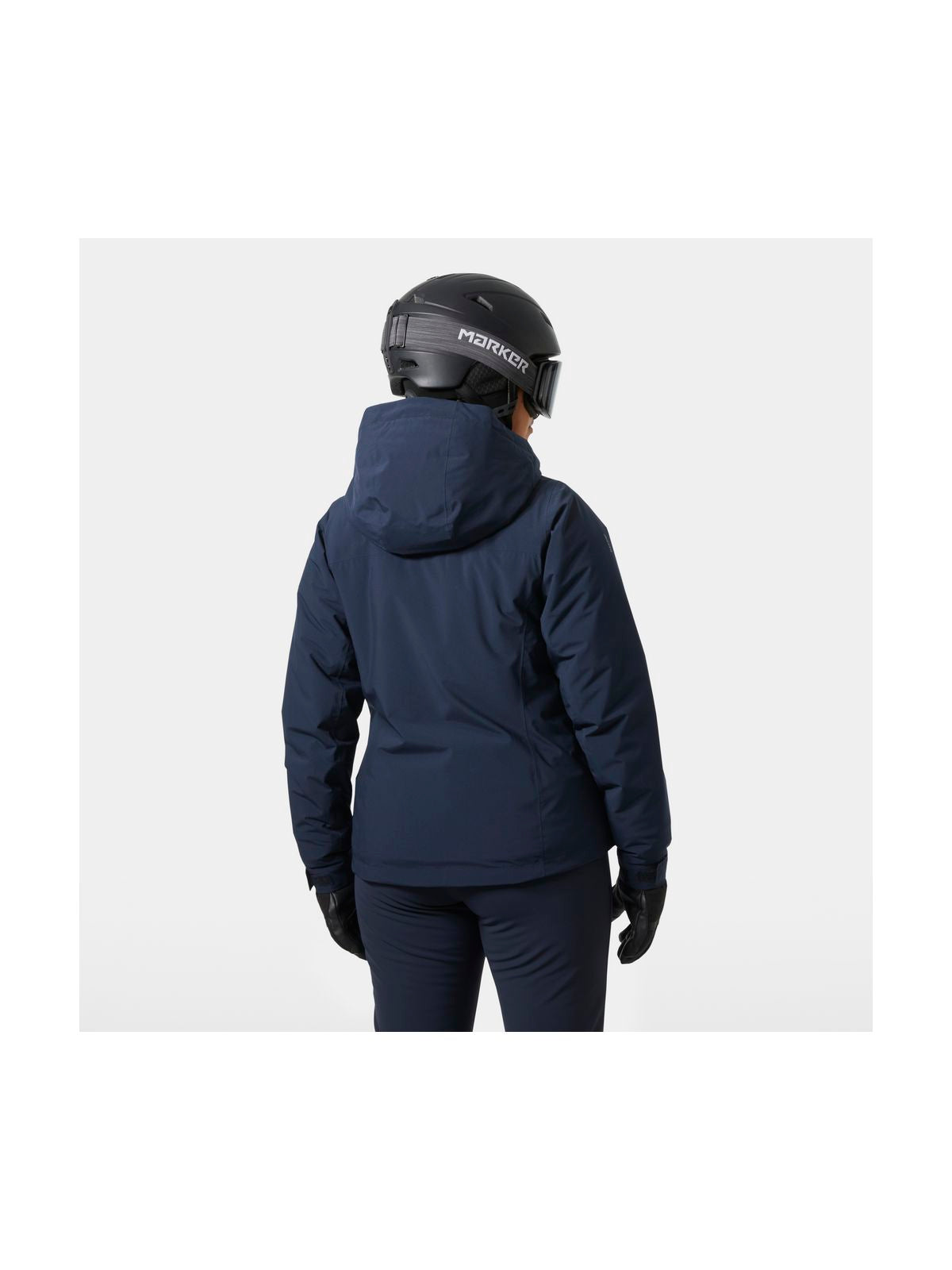 Kurtka narciarska damska HELLY HANSEN W CREWSER INSULATED JACKET granatowa