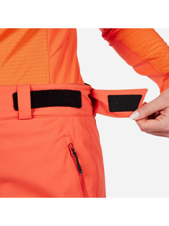 Spodnie narciarskie damskie ROSSIGNOL W Strawpile Insulated Pant pomarańczowe
