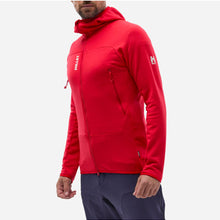 Kurtka MILLET FUSION GRID HOODIE M czerwony
