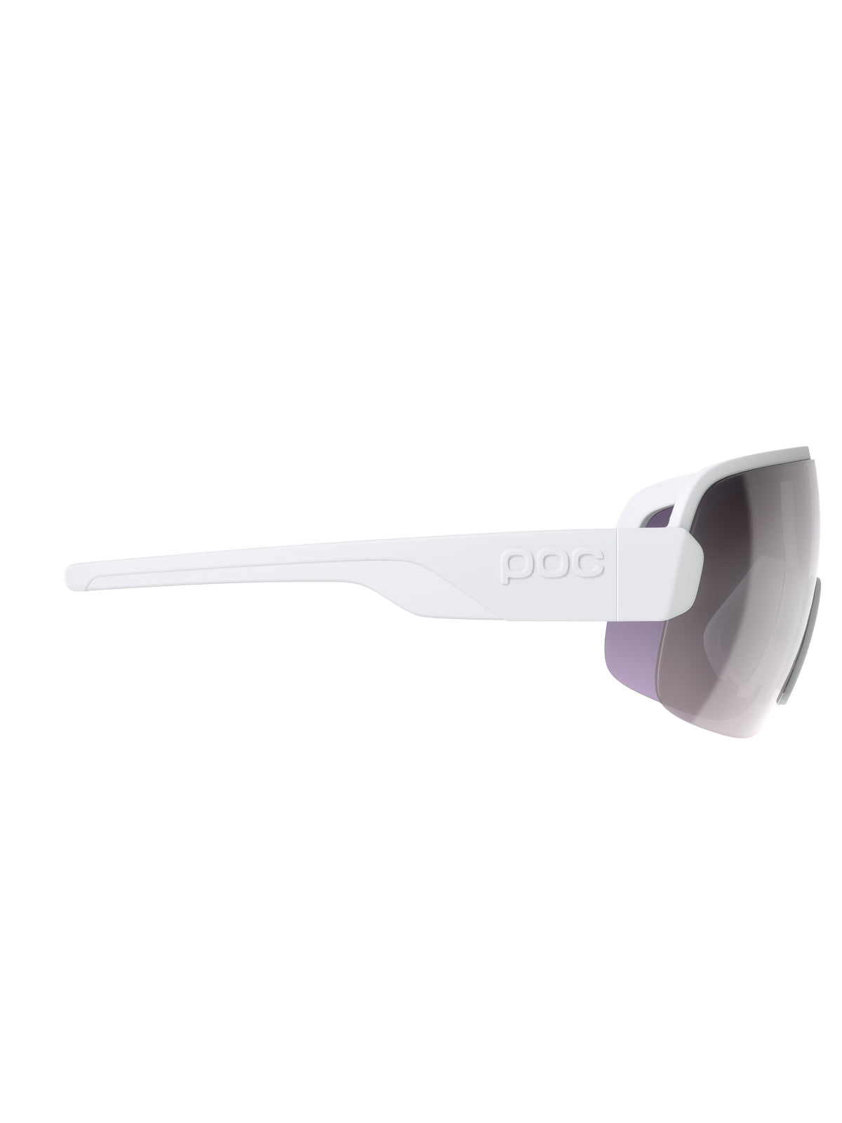 Okulary rowerowe POC Aim white - Clarity Road/Sunny Silver cat 3