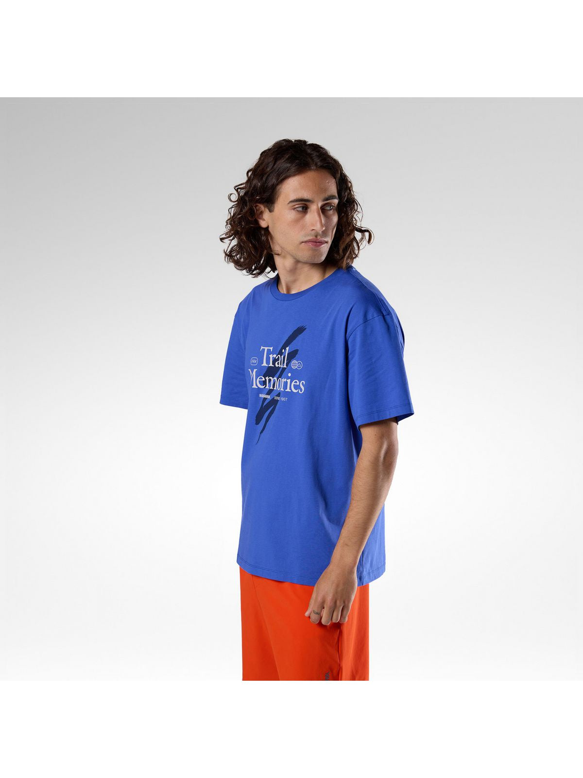 Koszulka męska ROSSIGNOL M Graphic Waterfall Tee niebieska