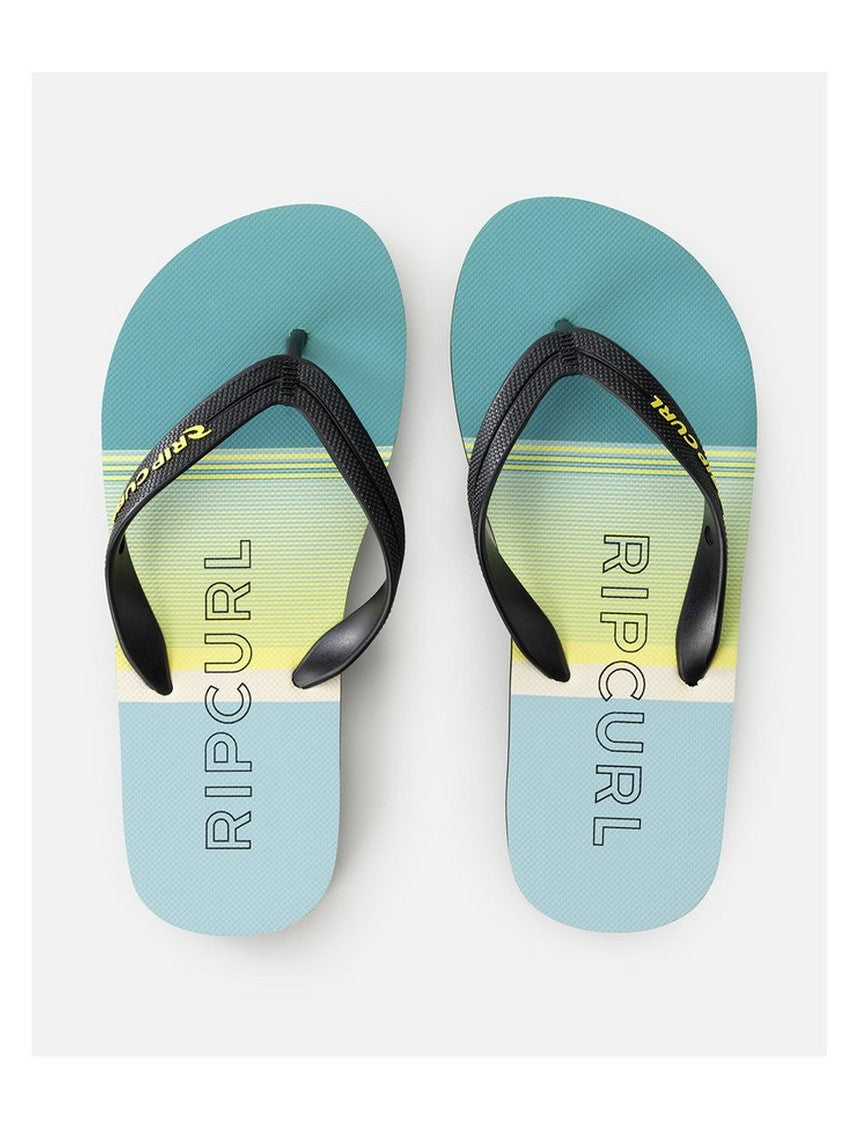 Japonki chłopięce plażowe RIP CURL Breakers Bloom Open Toe - Boy niebieskie
