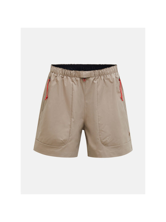 Szorty PEAK PERFORMANCE W Outdoor Cargo Shorts beżowy - Adventure Sports
