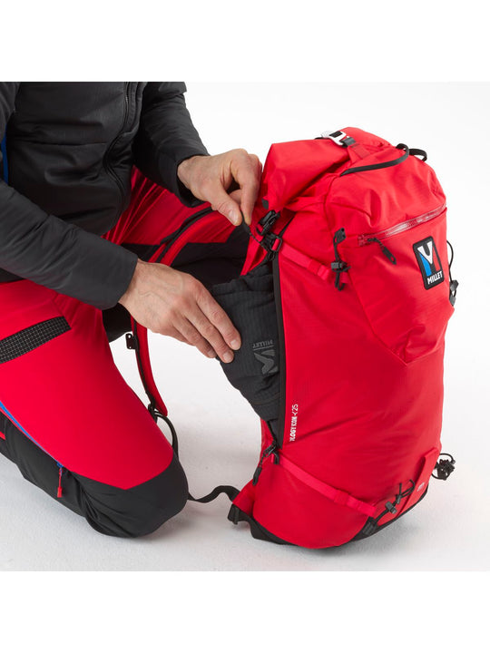Plecak do wspinaczek MILLET Kamet 25 czerwony - TU - Adventure Sports

