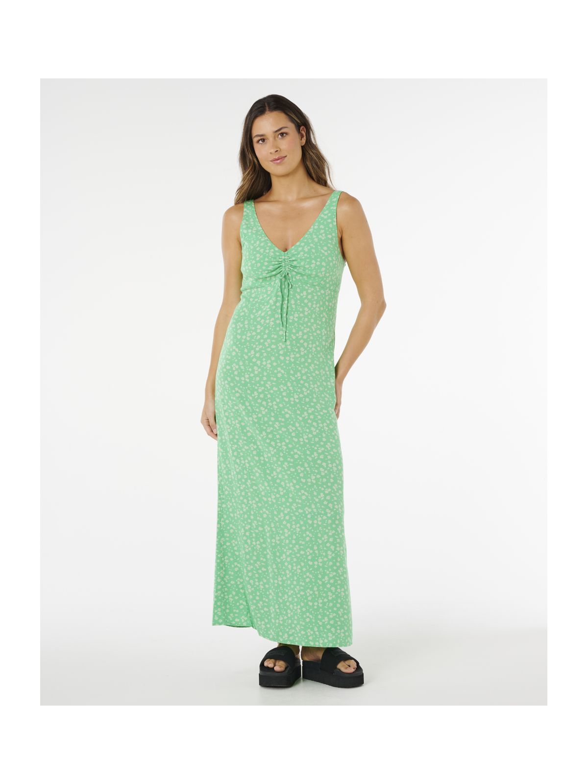 Sukienka RIP CURL Surf Side Maxi Dress zielona
