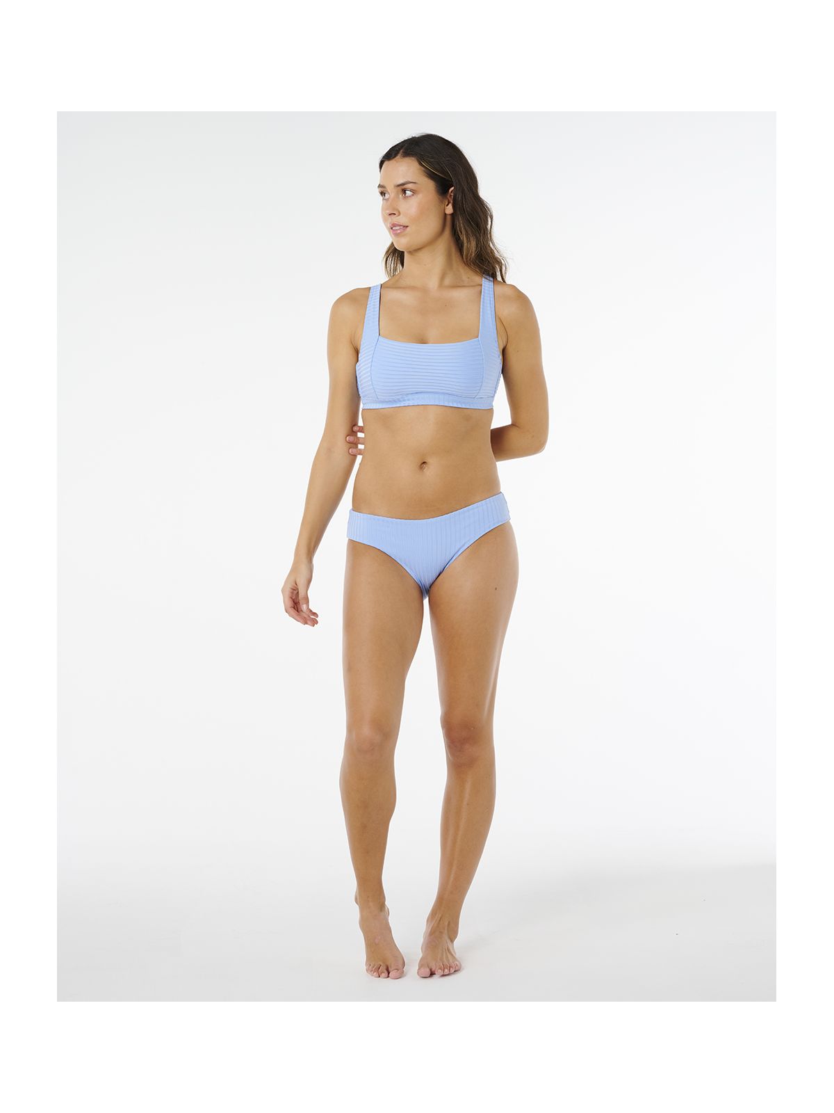 Stanik damski RIP CURL Premium Surf D-Dd Crop niebieski