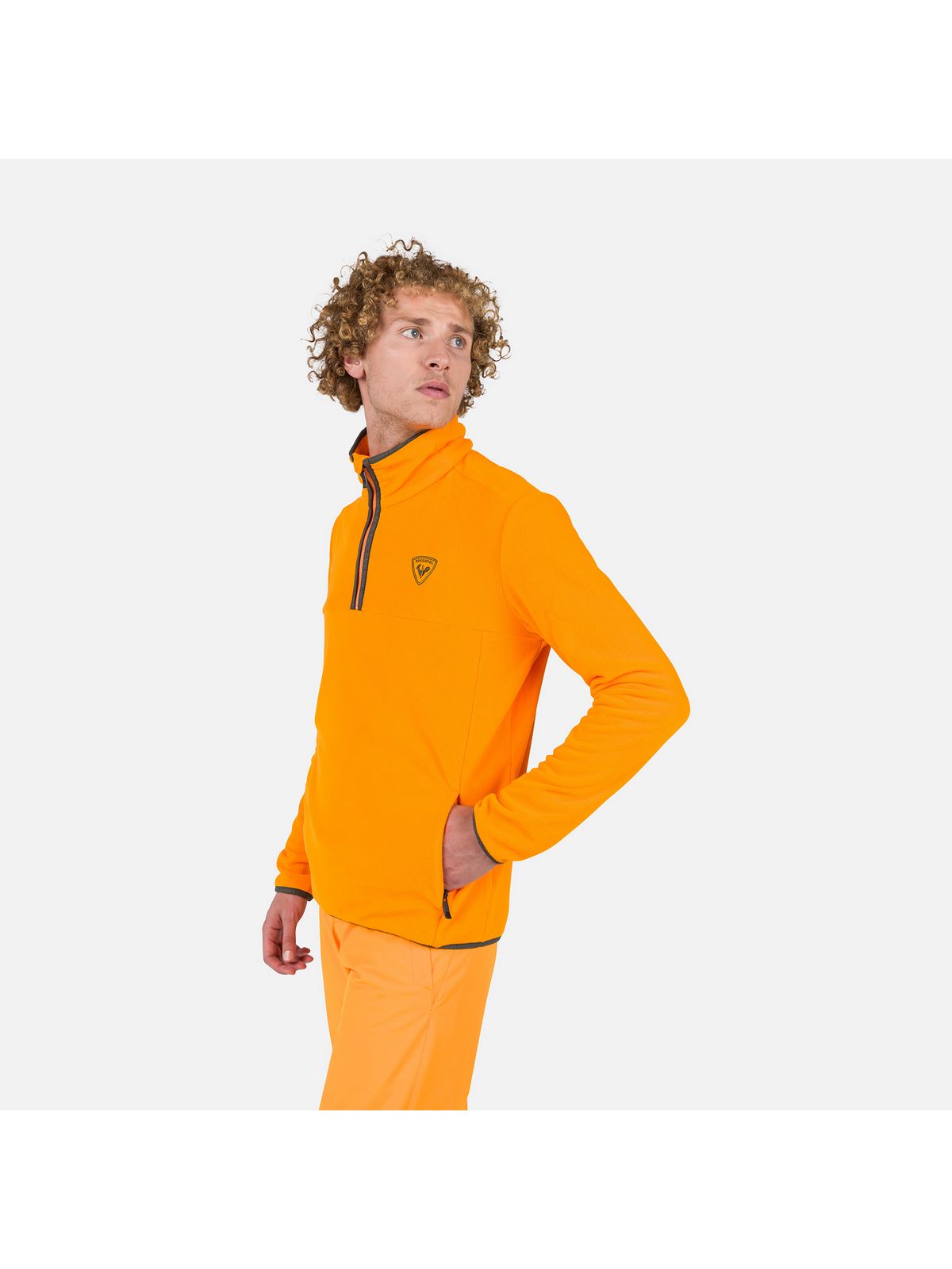 Bluza polarowa męska Rossignol Strawpile Fleece Hz - Adventure Sports