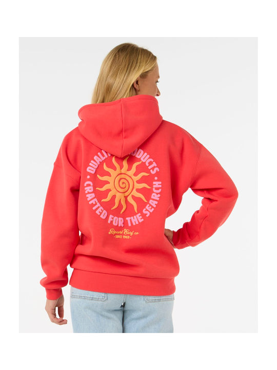 Bluza RIP CURL Cala Heritage Hood czerwony
