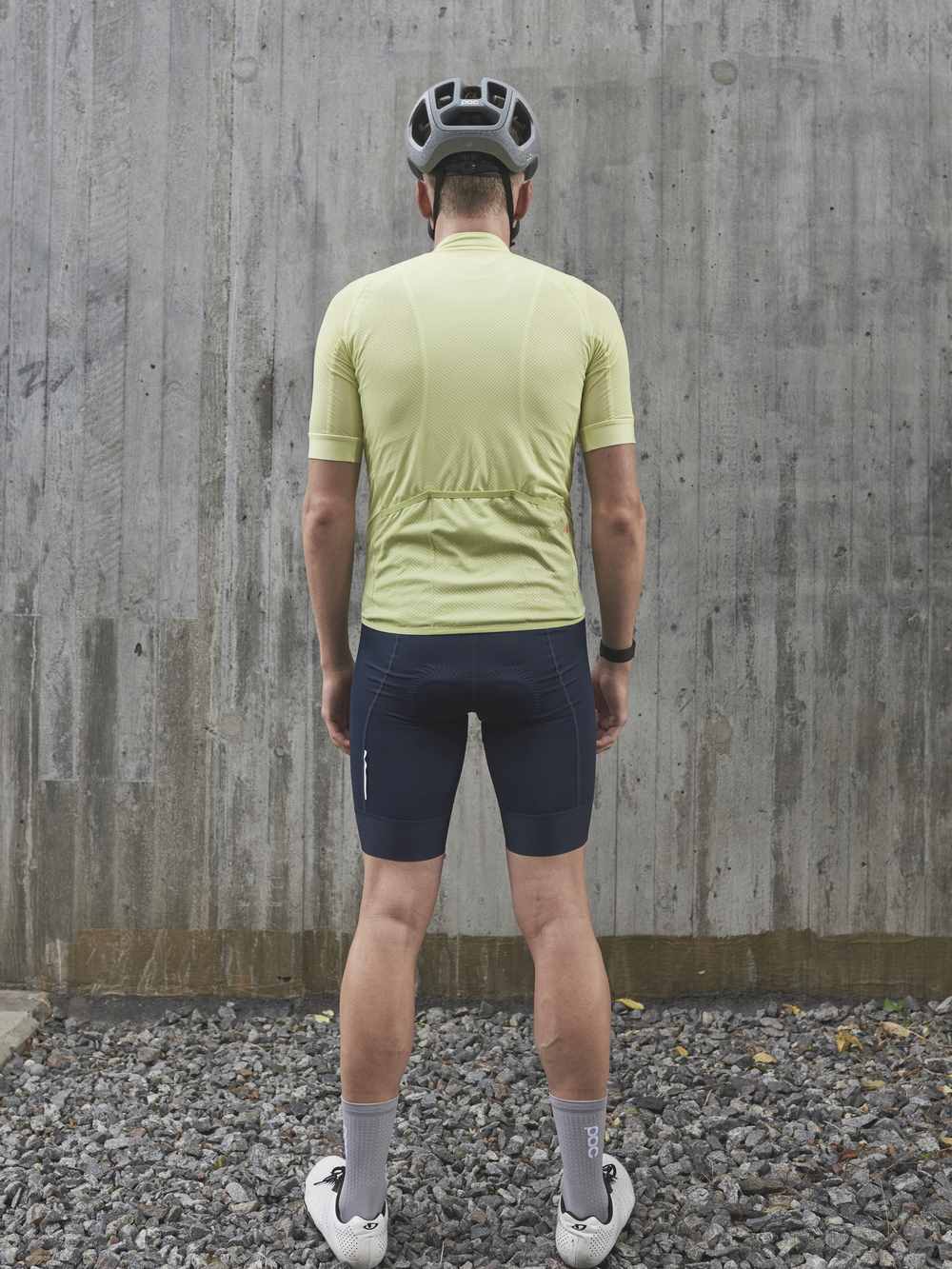 Koszulka rowerowa POC M’s ESSENTIAL ROAD LOGO - żółty - Adventure Sports