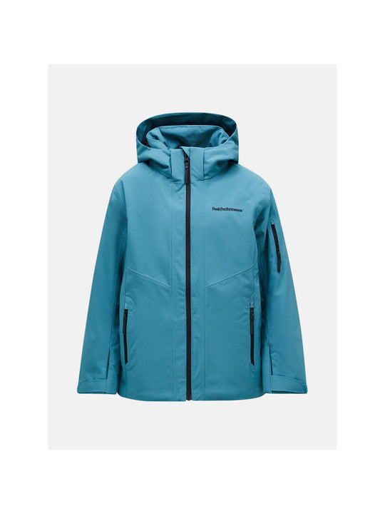 Kurtka dziecięca na narty Peak Performance Jr Maroon Jacket zielona - narciarska - Adventure Sports
