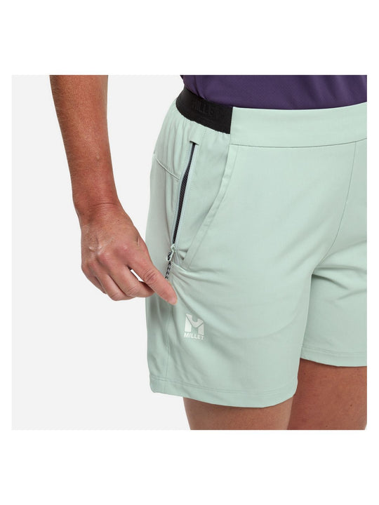 Szorty damskie MILLET Parmelan Str Short W pastelowy zielony
