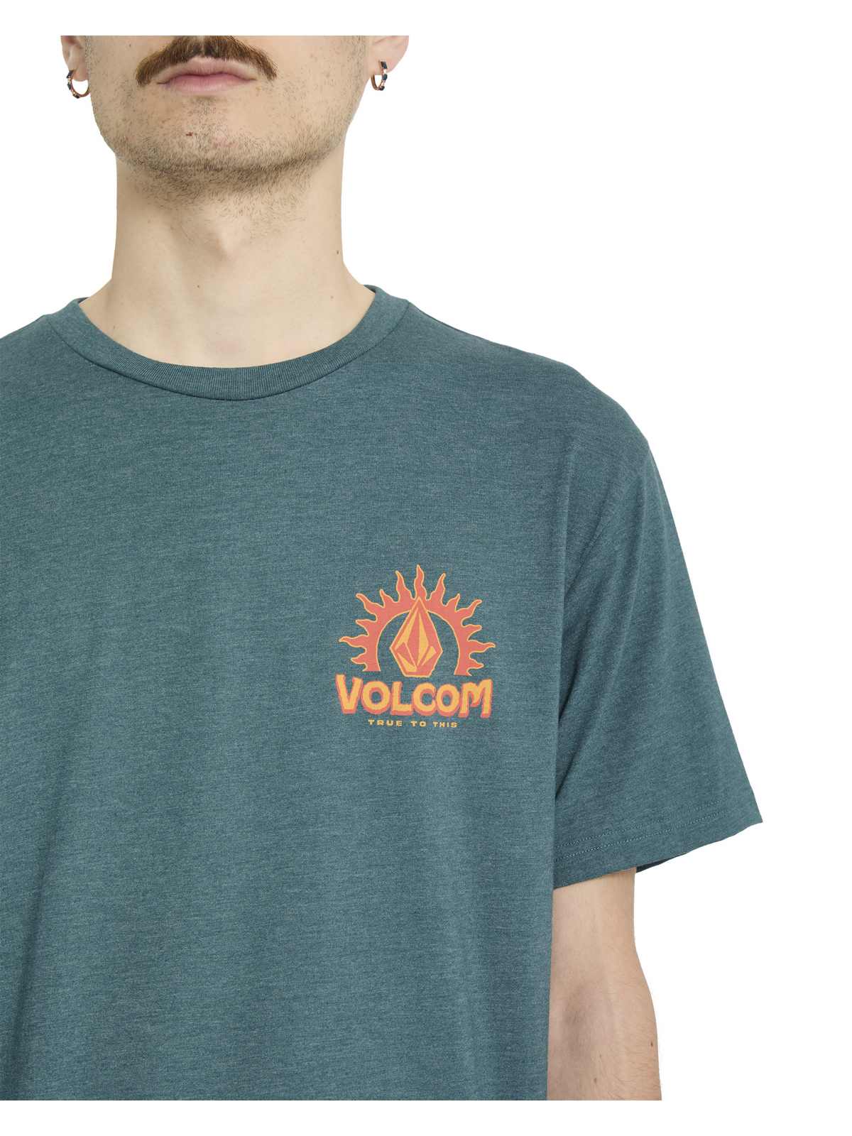 Koszulka rowerowa VOLCOM Solstice Hth Sst zielony