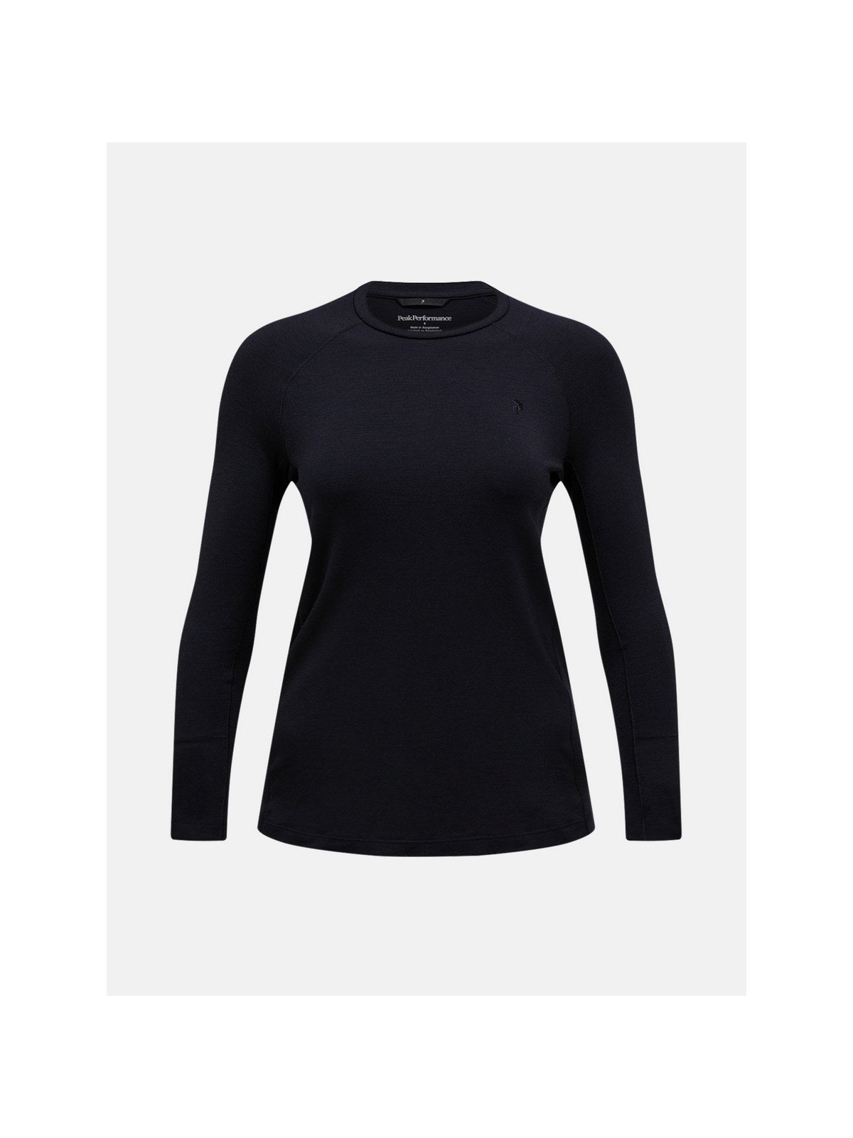 Koszulka Termiczna PEAK PERFORMANCE Magic Crew Wool-blend Baselayer Women czarny
