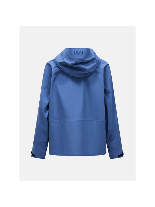 Kurtka narciarska męska PEAK PERFORMANCE Ridge Ace Ski HIPE ACE 3L Shell Jacket niebieska
