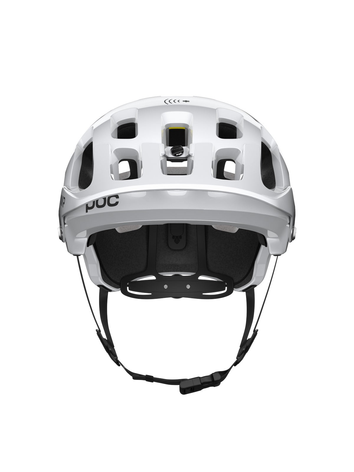 Kask rowerowy POC TECTAL RACE MIPS NFC - biało pomarańczowy - Adventure Sports